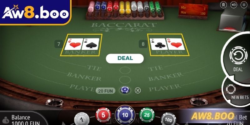 Baccarat Online xây dựng nhiều phiên bản mới lạ