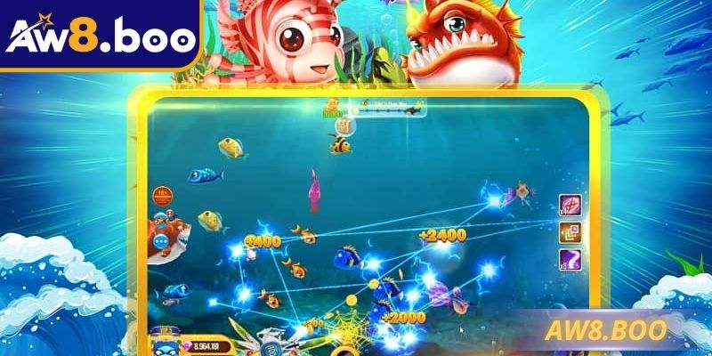 Vũ khí trong game bắn cá tài lộc với nhiều loại